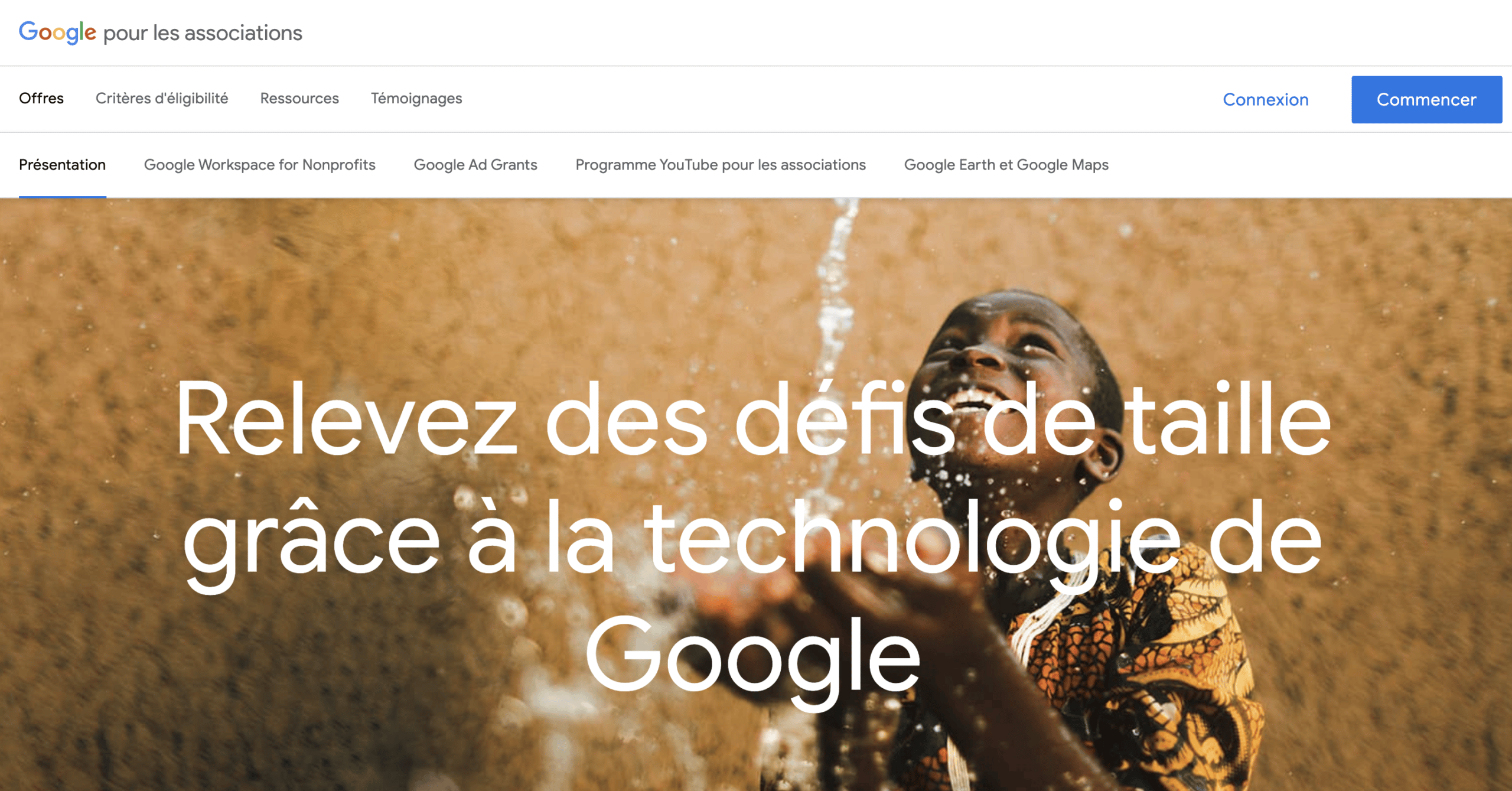 aides google pour les associations