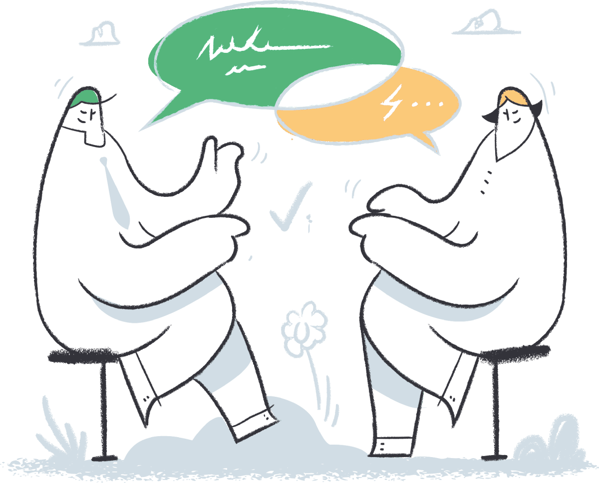 conversation ouverte