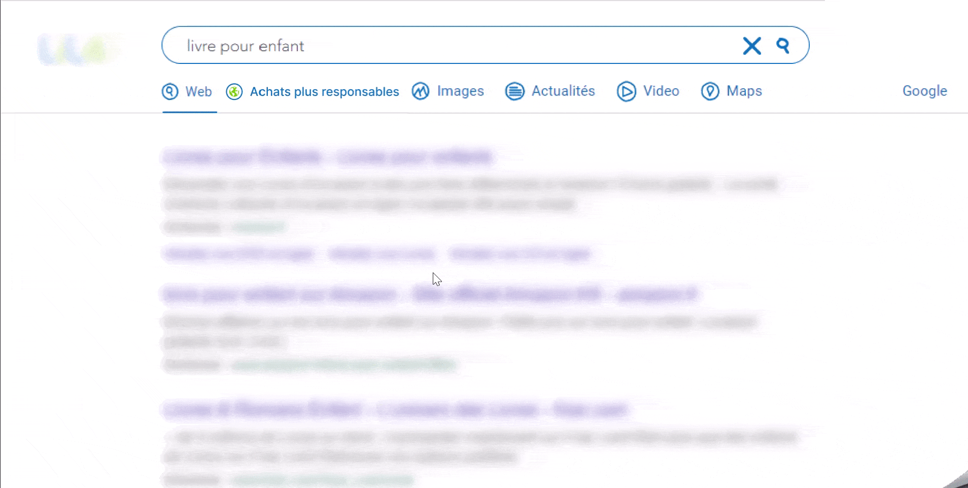 recherche sur internet