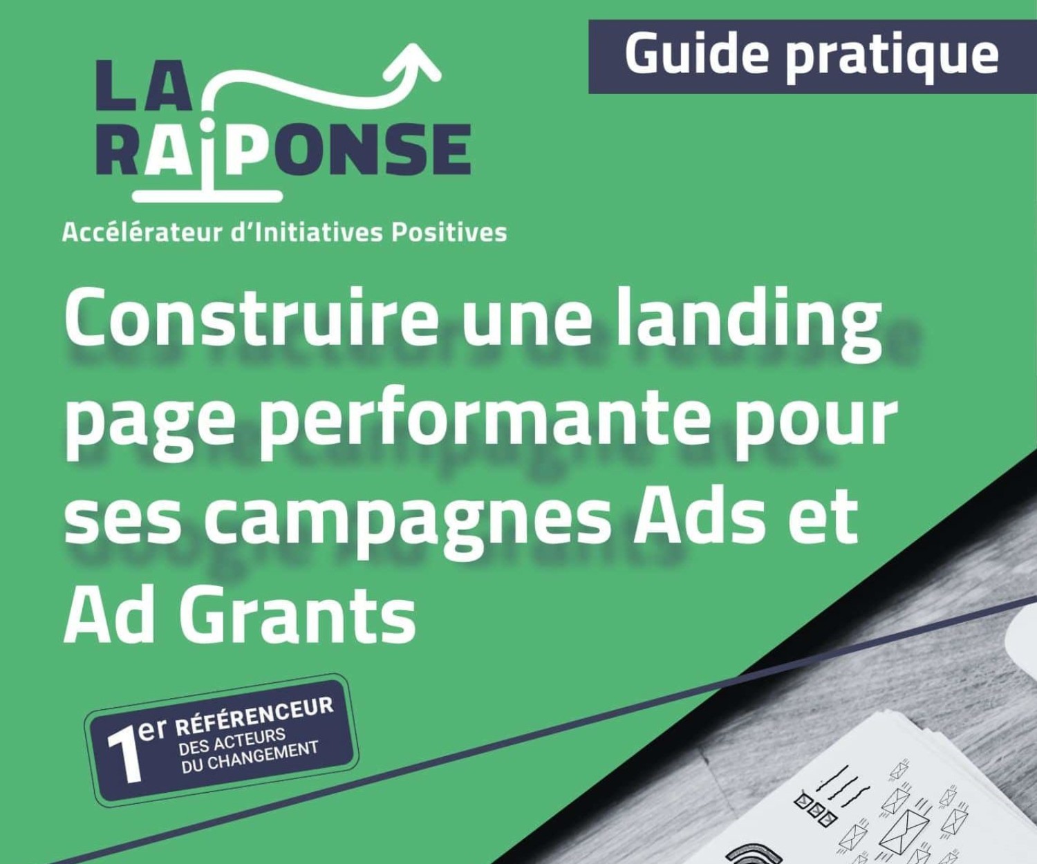Couverture du guide pratique pour créer une landing page performante