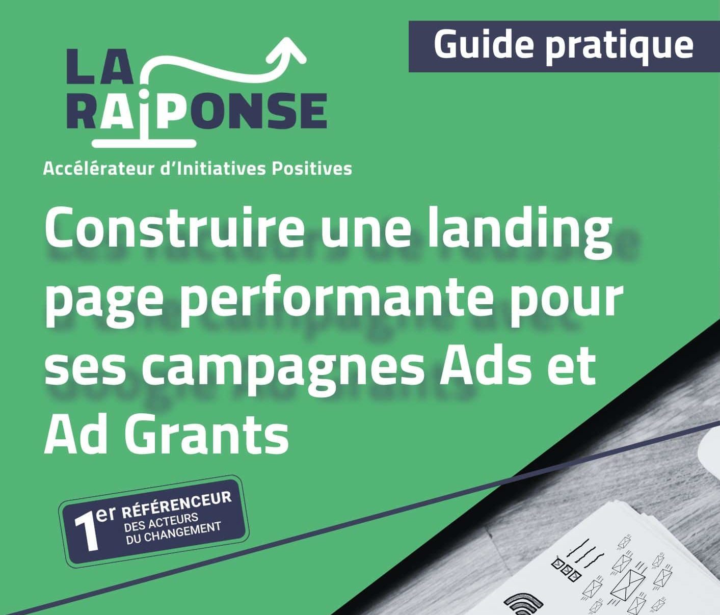 Couverture du guide pratique pour créer une landing page performante